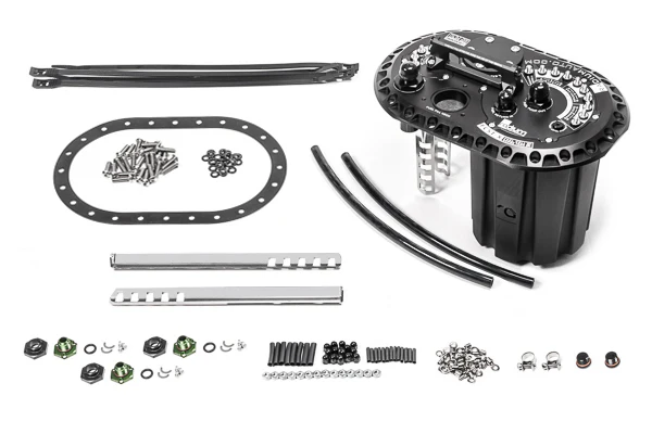 Radium Engineering FCST-X Surge Tank - Walbro GSS342/ AEM 50-1200/ DW440/ Walbro GSS342/ Bosch BR540/ F90000267/274/285/ Brushless Ti Automotive E5LM - Image 3