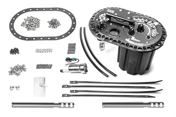 Radium Engineering FCST-X Surge Tank - Walbro GSS342/ AEM 50-1200/ DW440/ Walbro GSS342/ Bosch BR540/ F90000267/274/285/ Brushless Ti Automotive E5LM - Image 7