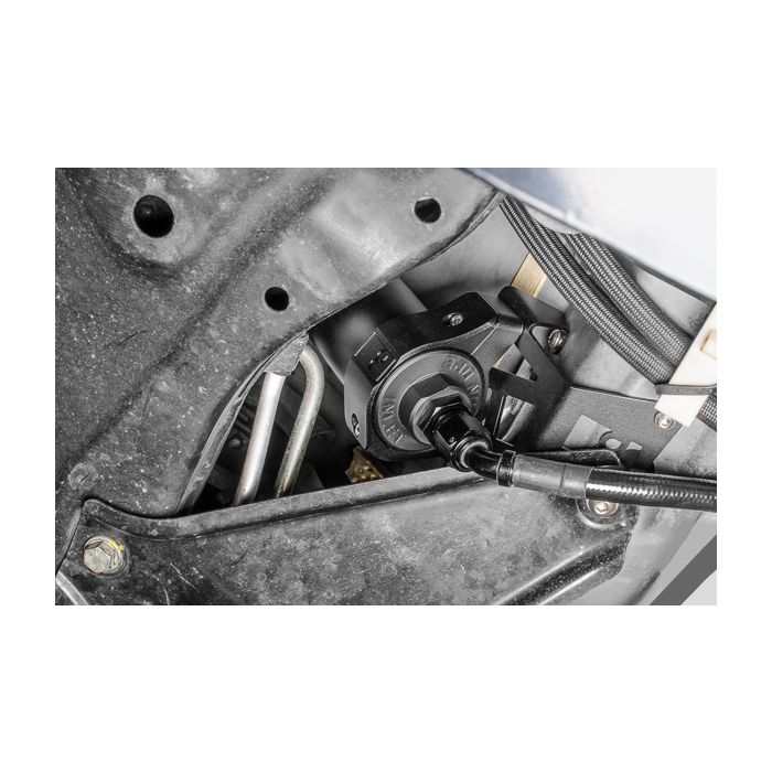 Radium Engineering Fuel Hanger Feed Kit Mitsubishi EVO X - Microglass or Stainless Filter - Image 2
