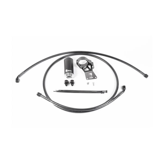 Radium Engineering Fuel Hanger Feed Kit Mitsubishi EVO X - Microglass or Stainless Filter - Image 3