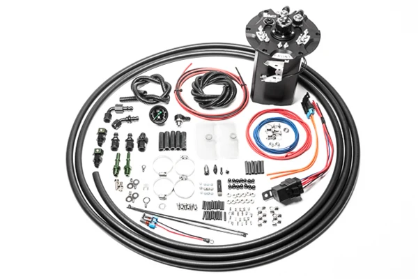 Radium Engineering Fuel Hanger Surge Tank 350Z G35 G37 Q50 Q60 - F90000267/274/28 DW440/ Walbro GSS342/ AEM 50-1200 - Image 2