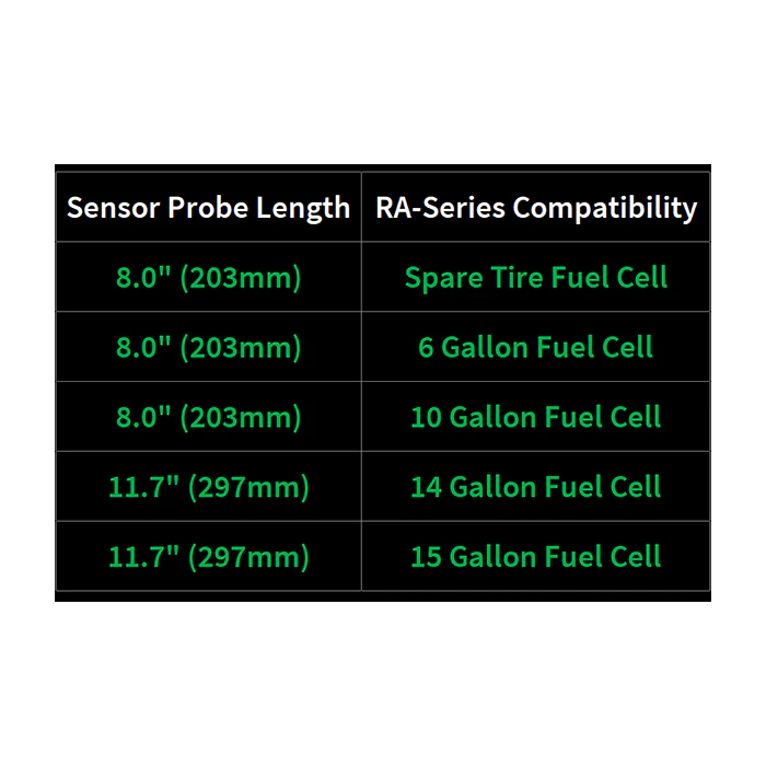 Radium Engineering Fuel Level Sender 0-90 ohm, 11.7in Shrouded - 20-0847-2 - Image 2