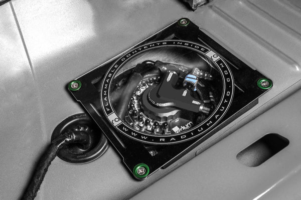 Radium Engineering Fuel Pump Access Cover Chevy Camaro (2010-2015) 20-1323 - Image 2