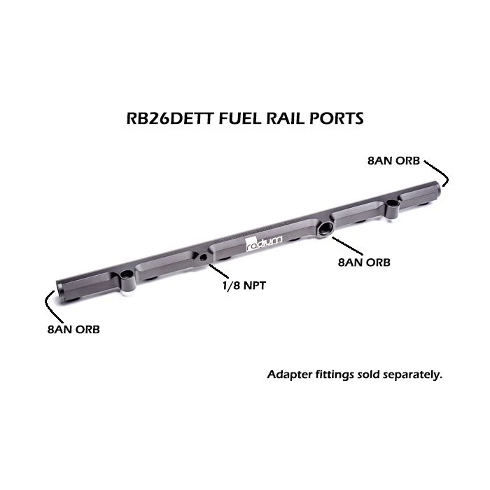 Radium Engineering Fuel Rail Nissan Skyline GTR (R32 R33 R34) RB26 RB26DETT 20-0217 - Image 2