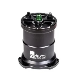 Radium Engineering High Volume Fuel Surge Tank for External Pump (10AN Center Pickup/ Single) 20-0081