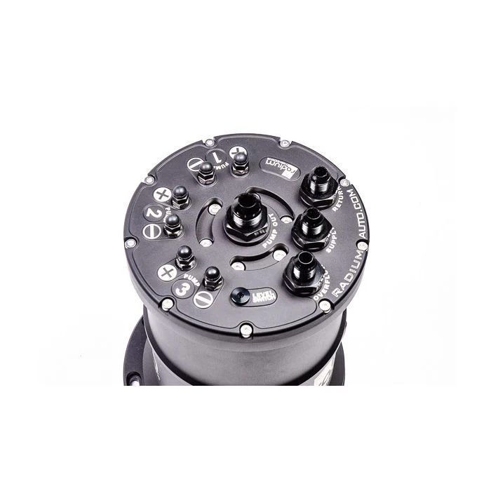 Radium Engineering Multi-Pump Fuel Surge Tank Ti Automotive E5LM - 20-0443-00 - Image 2
