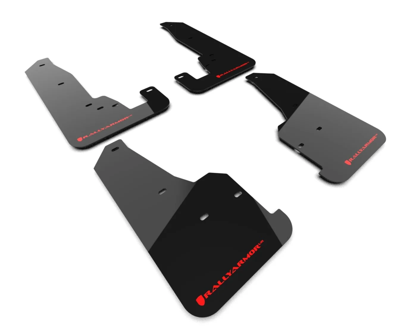 Rally Armor Mud Flaps Jeep Grand Cherokee SRT Trackhawk (2018-2022) Black