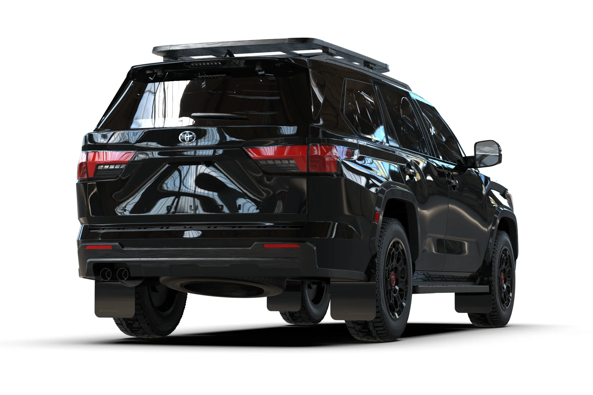 Rally Armor Mud Flaps Toyota Sequoia (2023-2024) Black - Image 6