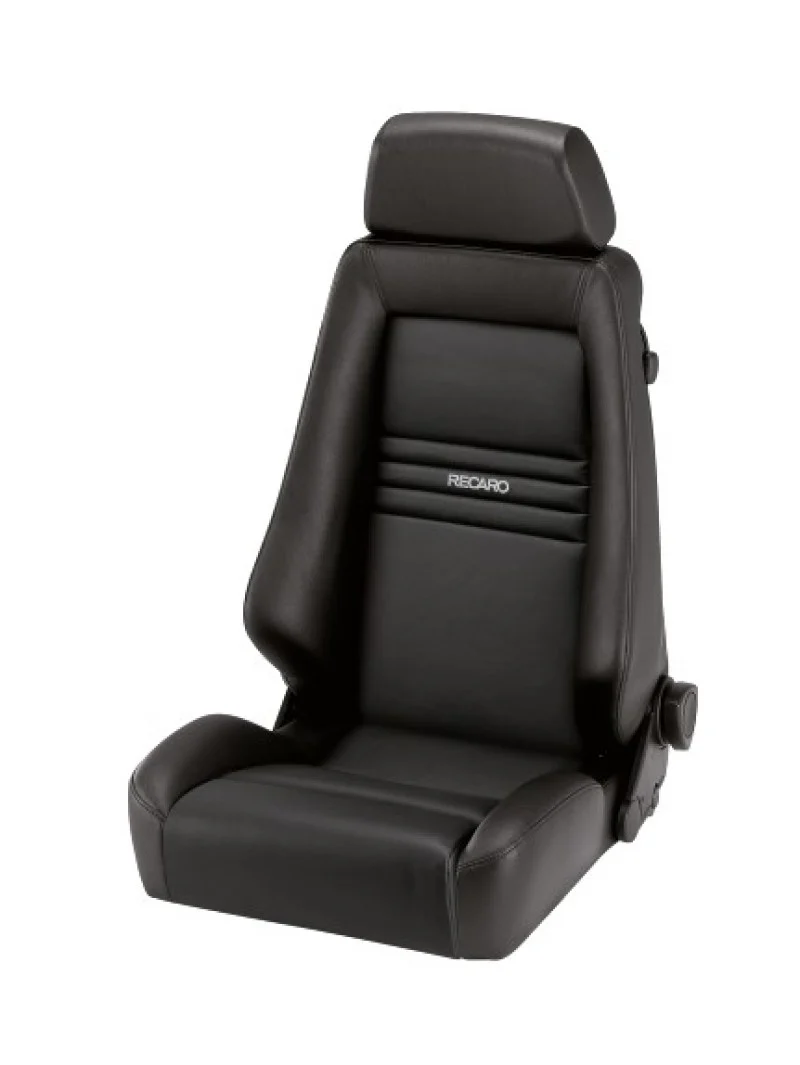 Recaro Specialist S Bucket Seats (Black Gray Beige / Leather / Nardo / Artista) White Logo - Image 9