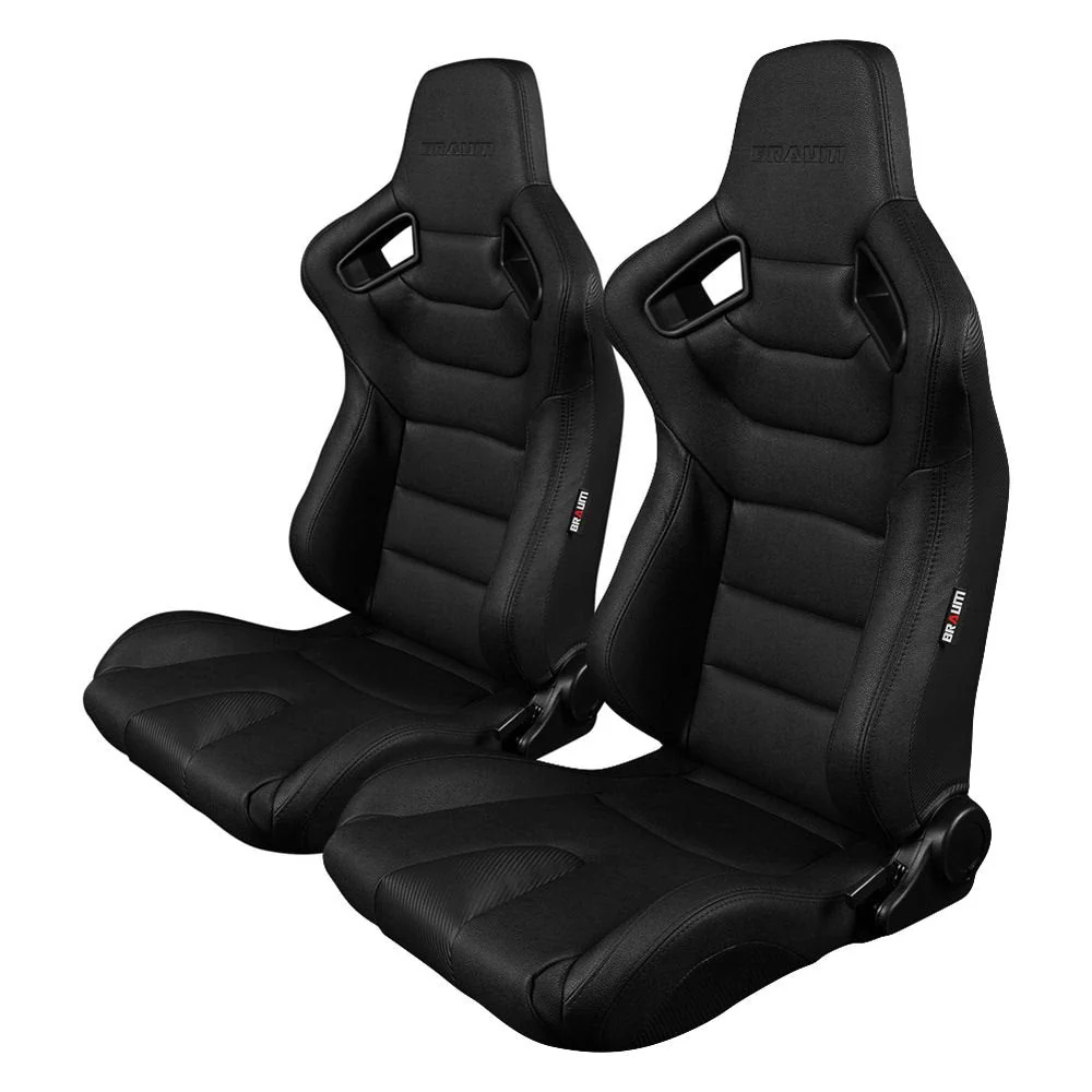 Redline360 Honda Civic Seat Upgrade (1996-2000) - Includes Braum Seats, Sliders & Planted Seat Brackets