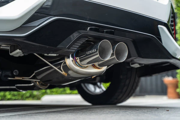 Remark Exhaust Honda Civic Hatchback Sport / Sport Touring FK7 (16-21) Dual Muffler Catback w/ 3.5" Center Tips - Image 10