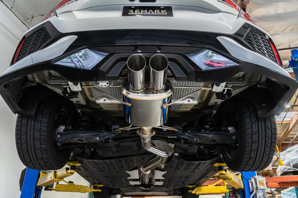 Remark Exhaust Honda Civic Hatchback Sport / Sport Touring FK7 (16-21) Dual Muffler Catback w/ 3.5" Center Tips - Image 6