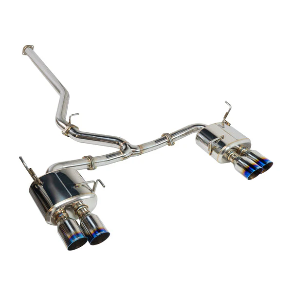Remark Catback Exhaust Subaru WRX VB (2022-2025) [Sports Touring] 4" Catback/ Resonated - Polished or Burnt Stainless Tips - Image 2