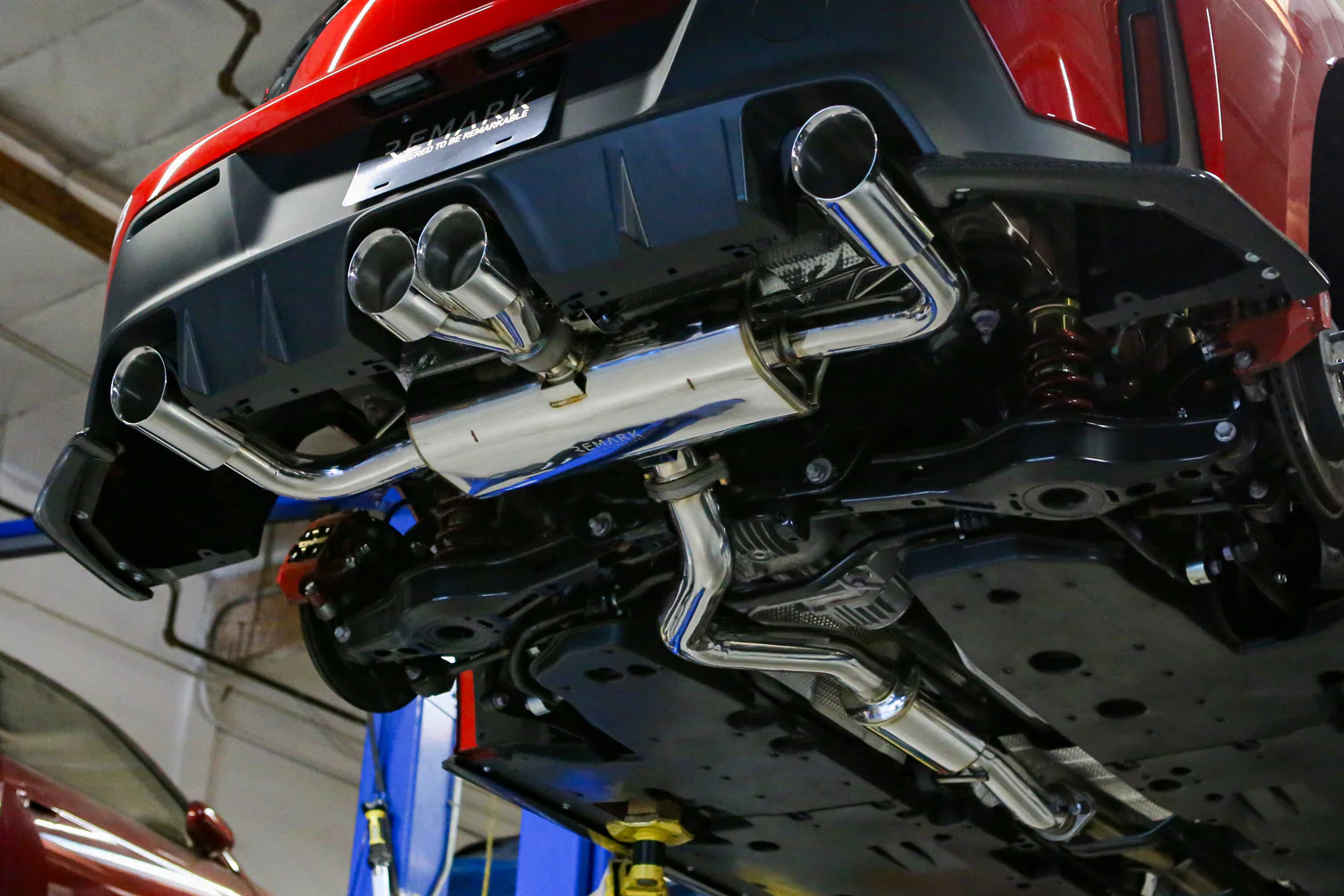 Remark Exhaust Toyota GR Corolla (2023-2025) Elite Spec Quad Tip Catback - Full Titanium or Stainless Steel - Image 15