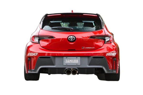 Remark Exhaust Toyota GR Corolla (2023-2025) Elite Spec Dual Tip Catback - Stainless or Burnt Stainless Tips - Image 3