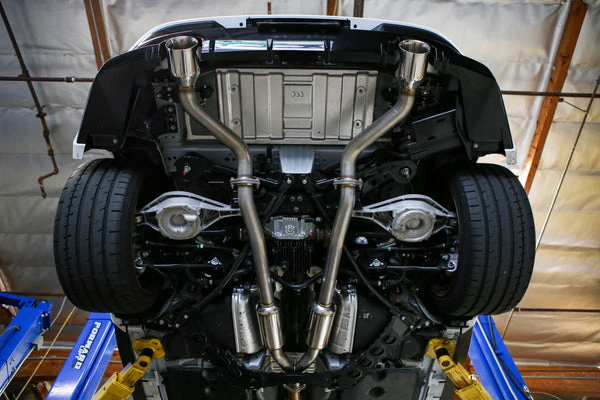 Remark Midpipe Exhaust Nissan Z RZ34 (2023-2025) 2.5"/ Dual High Flow Muffler w/ or w/o Dual Resonators - Image 3