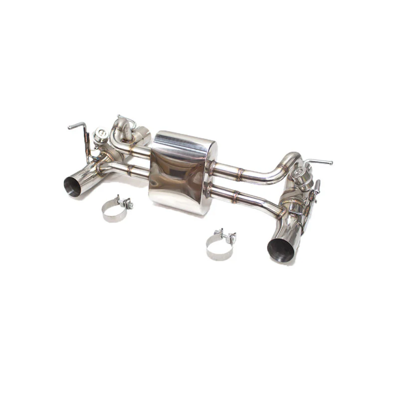 Rev9 Exhaust for Ferrari 488 GTB / Spider 3.9L Twin-Turbo V8 (2015–2020) 3" FlowMAXX Axleback Dual Tone - Sport / Race Spec / Titanium