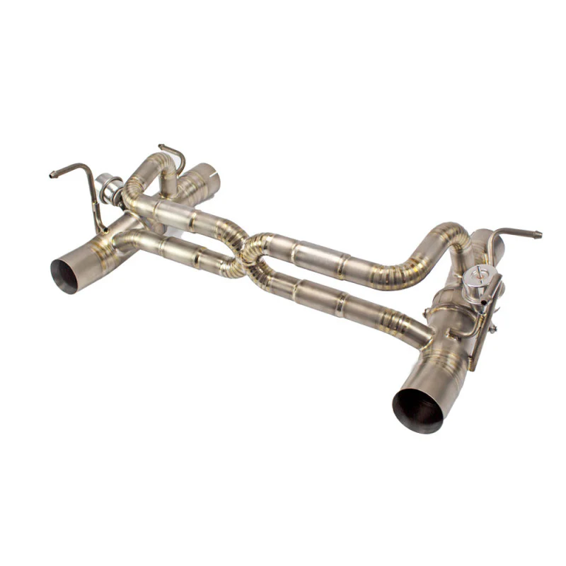 Rev9 Exhaust for Ferrari 488 GTB / Spider 3.9L Twin-Turbo V8 (2015–2020) 3" FlowMAXX Axleback Dual Tone - Sport / Race Spec / Titanium - Image 12