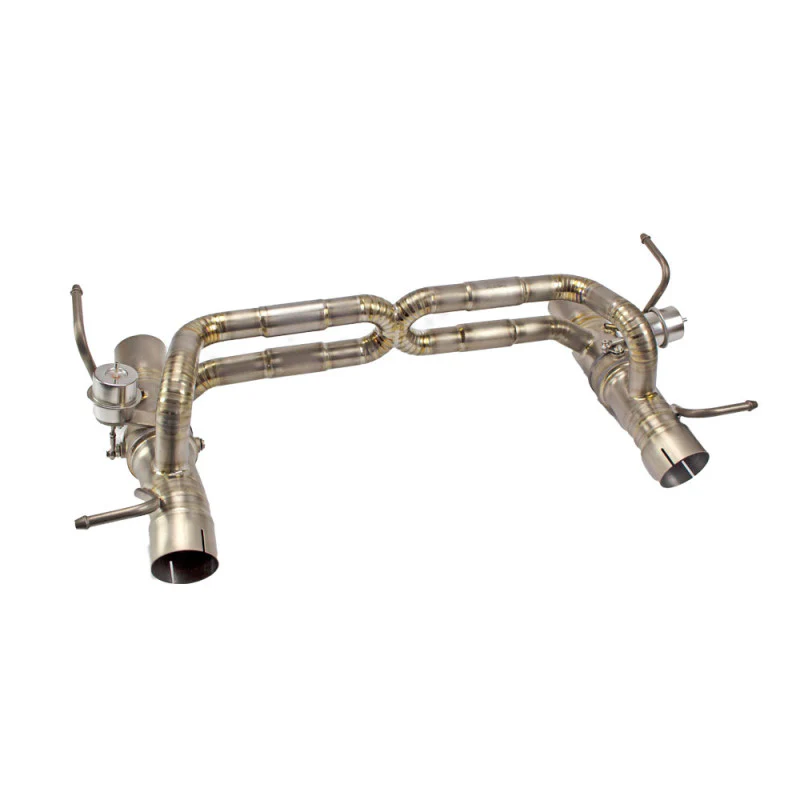 Rev9 Exhaust for Ferrari 488 GTB / Spider 3.9L Twin-Turbo V8 (2015–2020) 3" FlowMAXX Axleback Dual Tone - Sport / Race Spec / Titanium - Image 13