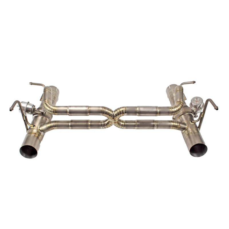 Rev9 Exhaust for Ferrari 488 GTB / Spider 3.9L Twin-Turbo V8 (2015–2020) 3" FlowMAXX Axleback Dual Tone - Sport / Race Spec / Titanium - Image 15