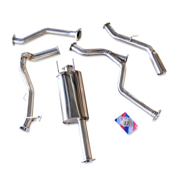 Rev9 Exhaust Toyota Tundra CrewMax V6 Turbo 5.5' Bed (2022-2025) FlowMaxx 2.5" Catback