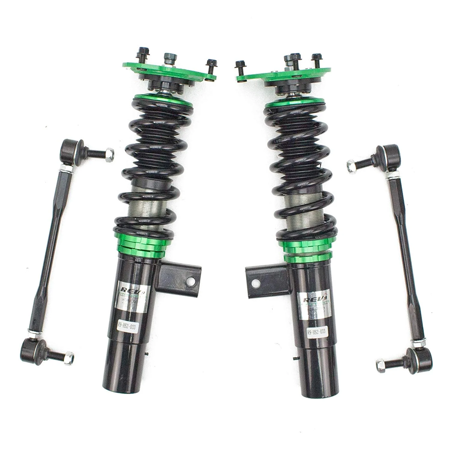 Rev9 Hyper Street II Coilovers VW R32 MK5 (2008) 54.5mm w/ Front Camber Plates - Image 2