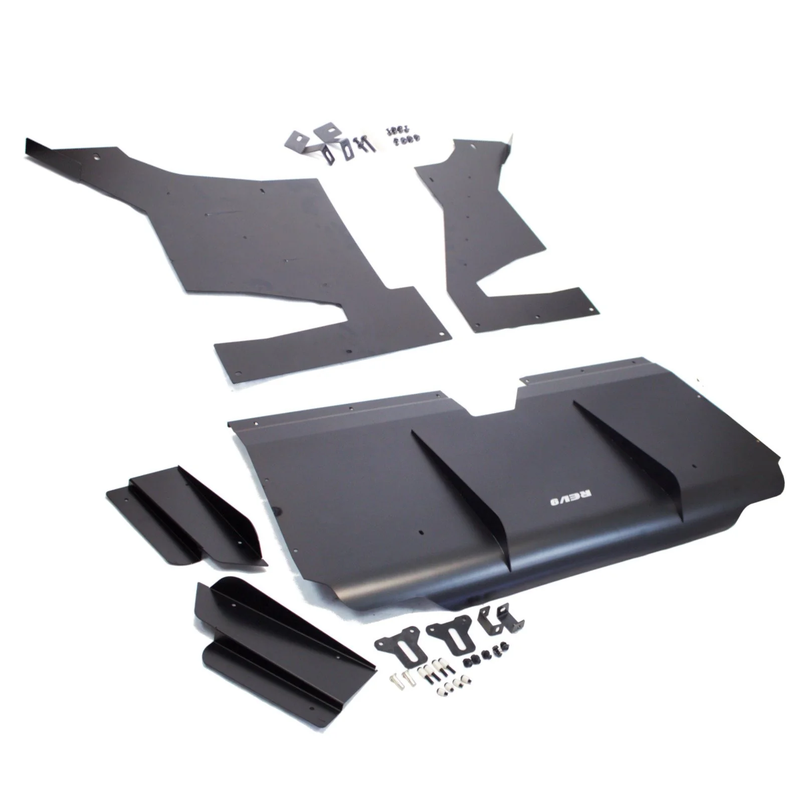 Rev9 Rear Diffuser BRZ FRS 86 (2013-2021) Black Aluminum Under Tray - Image 2