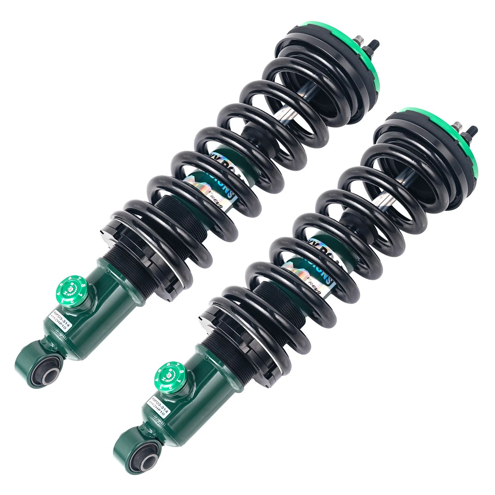 Rev9 Rocky Road Front Lift Coilovers for Nissan Frontier (2005-2026) Adjustable - Fits Up To 2.5-3.5" Lift R9FD3-314