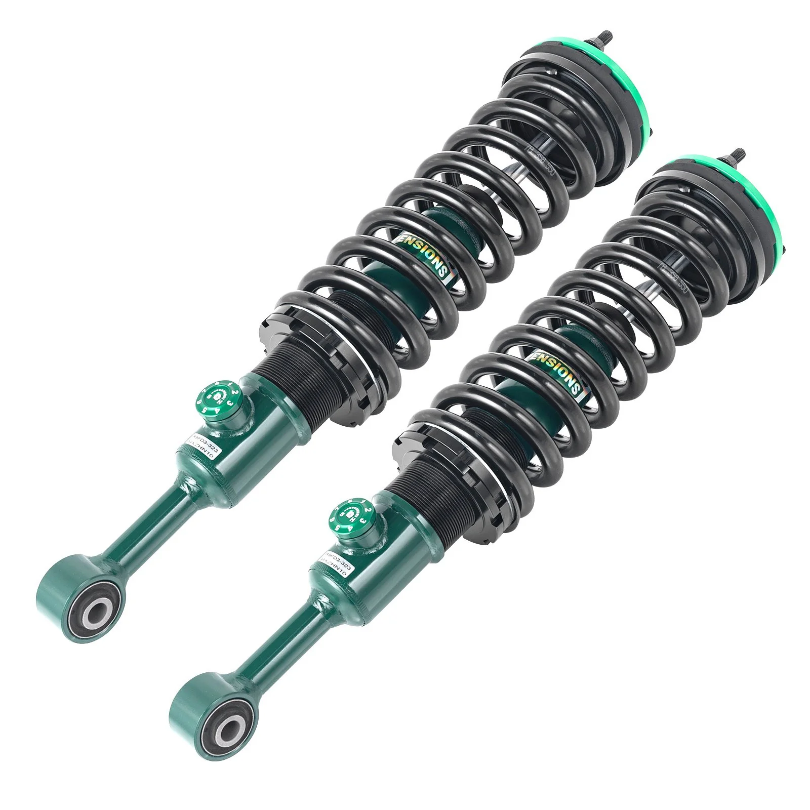 Rev9 Rocky Road Leveling Kit for Toyota Tacoma (2005-2023) Adjustable Up to 0-2" Front Lift Coilovers or Rear Shocks
