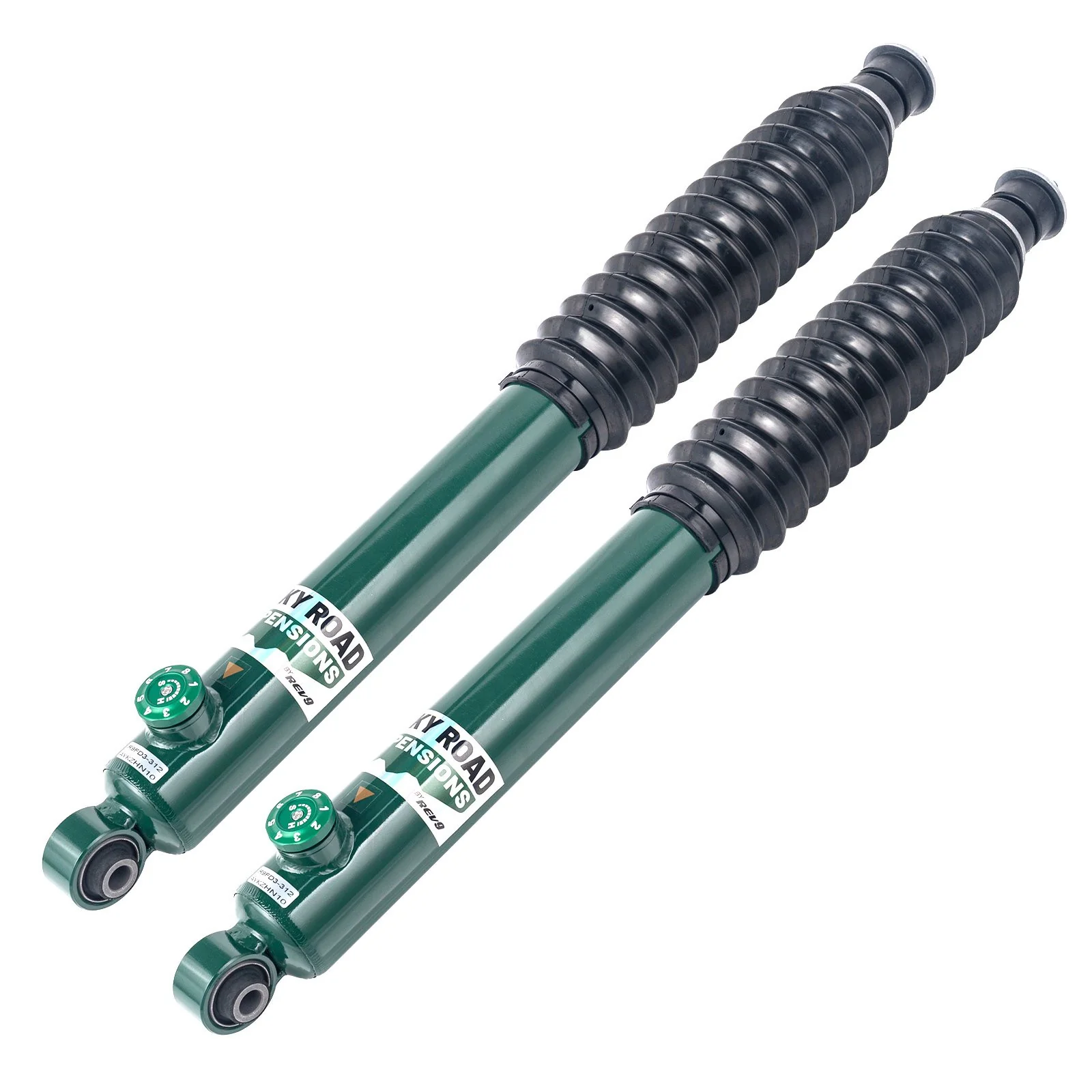 Rev9 Rocky Road Shocks for Jeep Wrangler JK 4WD (1997-2018) Up To 0-2.5" Lift Front or Rear Adjustable Lift