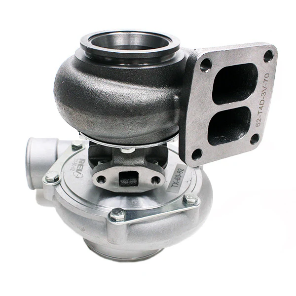 REV9 TX-60-62 Turbocharger T3 / T4 Flange 3 Inch V-Band Exhaust .65AR / .68AR / .70AR / .84AR Cast Iron or Billet Aluminum - Image 18