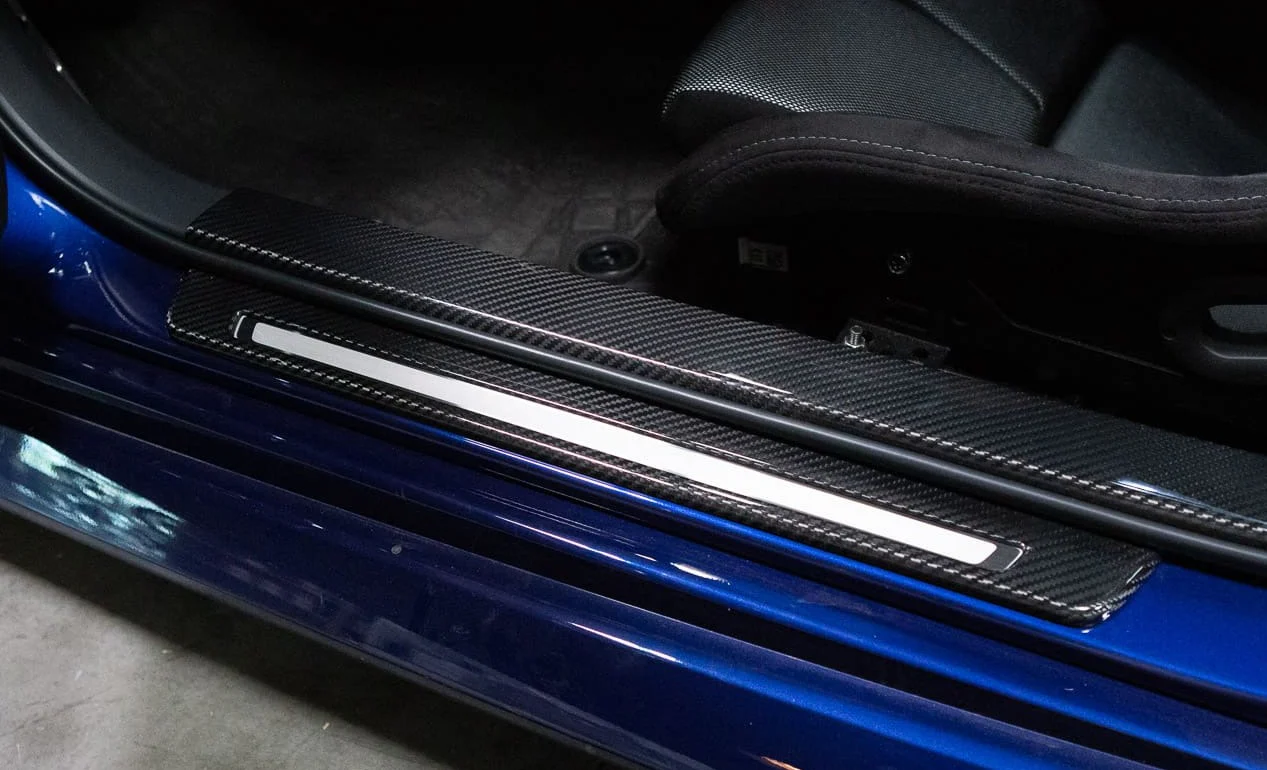 REVEL GT Dry Carbon Fiber GR86 / BRZ (2022) Door Sill Cover - Image 2