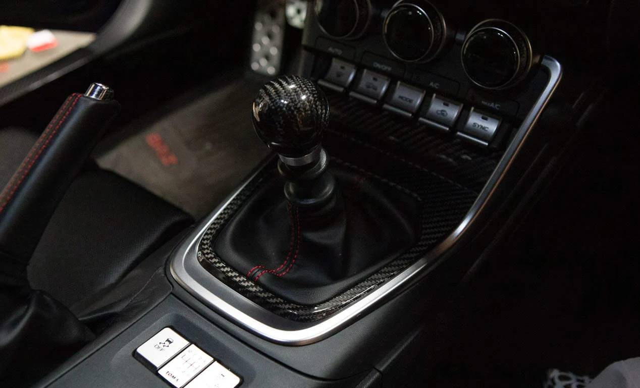 REVEL GT Dry Carbon Fiber GR86 / BRZ Manual Trans (2022) Shifter Panel Cover - Image 2