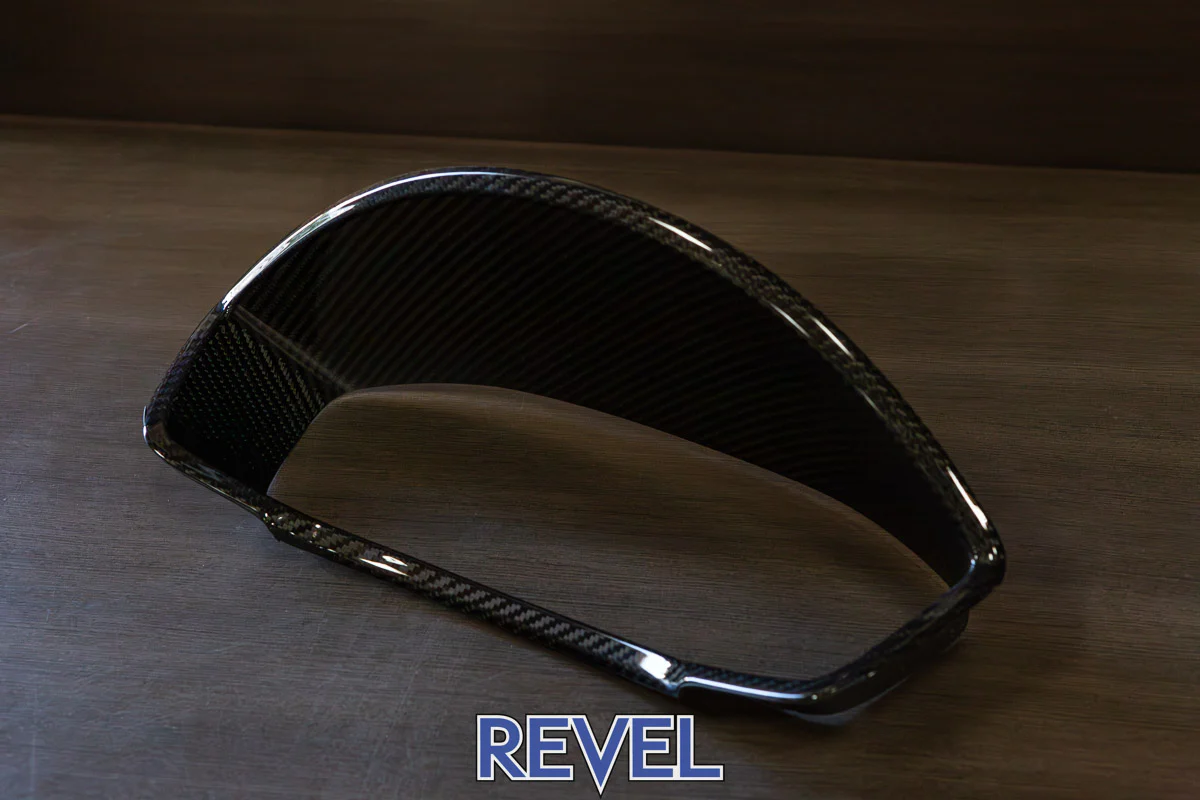REVEL GT Dry Carbon Fiber Honda Civic Type-R (2023) Dash Cluster Cover - Image 3