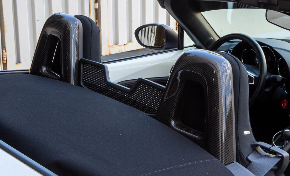 REVEL GT Dry Carbon Fiber Mazda MX5 Miata ND (2016-2018) Headrest Cover Set - Image 2