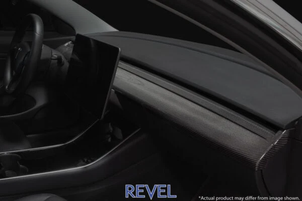 REVEL GT Dry Carbon Fiber Tesla Model 3 AWD (2017-2022) Front Panel - Image 2