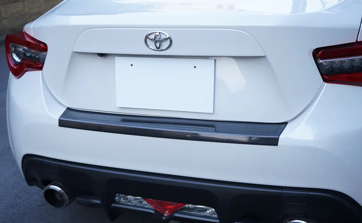 REVEL GT Dry Carbon Fiber Toyota 86 (2017-2021) Rear Bumper Applique - Image 2