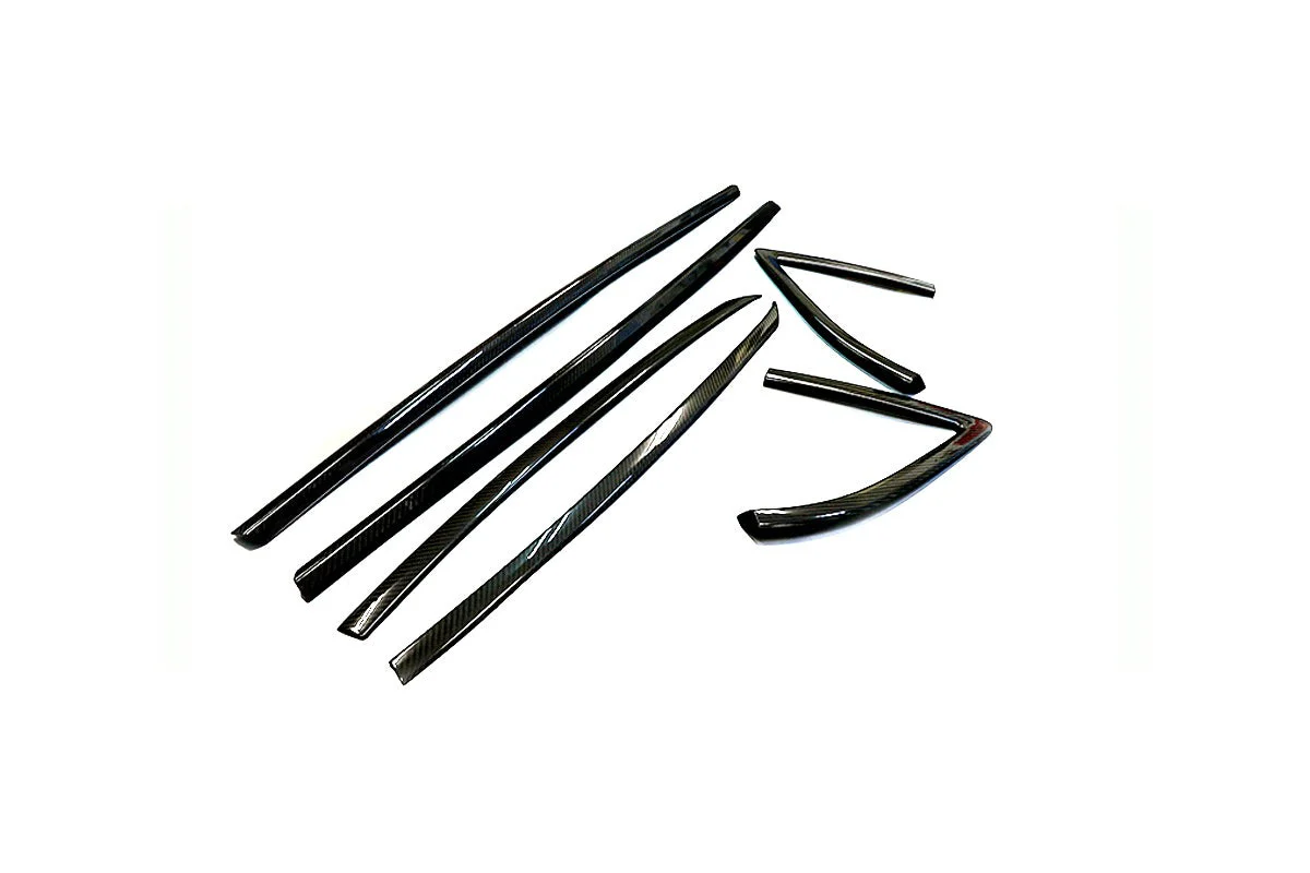 REVEL GT Dry Carbon Fiber Toyota GR Supra (2020) Door Window Moulding Cover Set