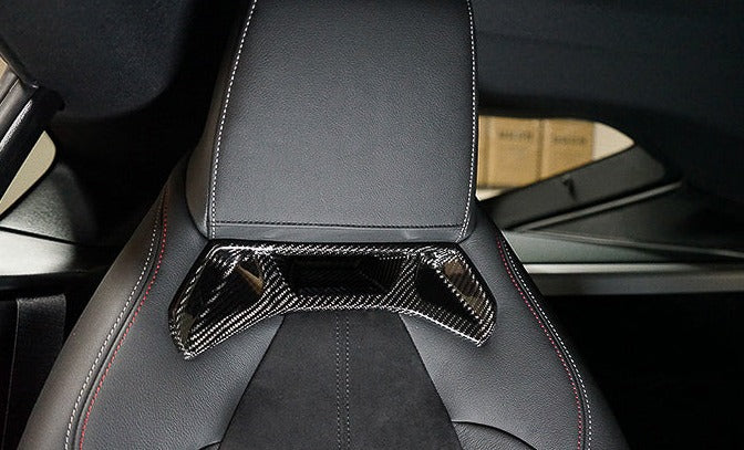 REVEL GT Dry Carbon Fiber Toyota GR Supra (2020) Seat Insert Cover Set - Image 2