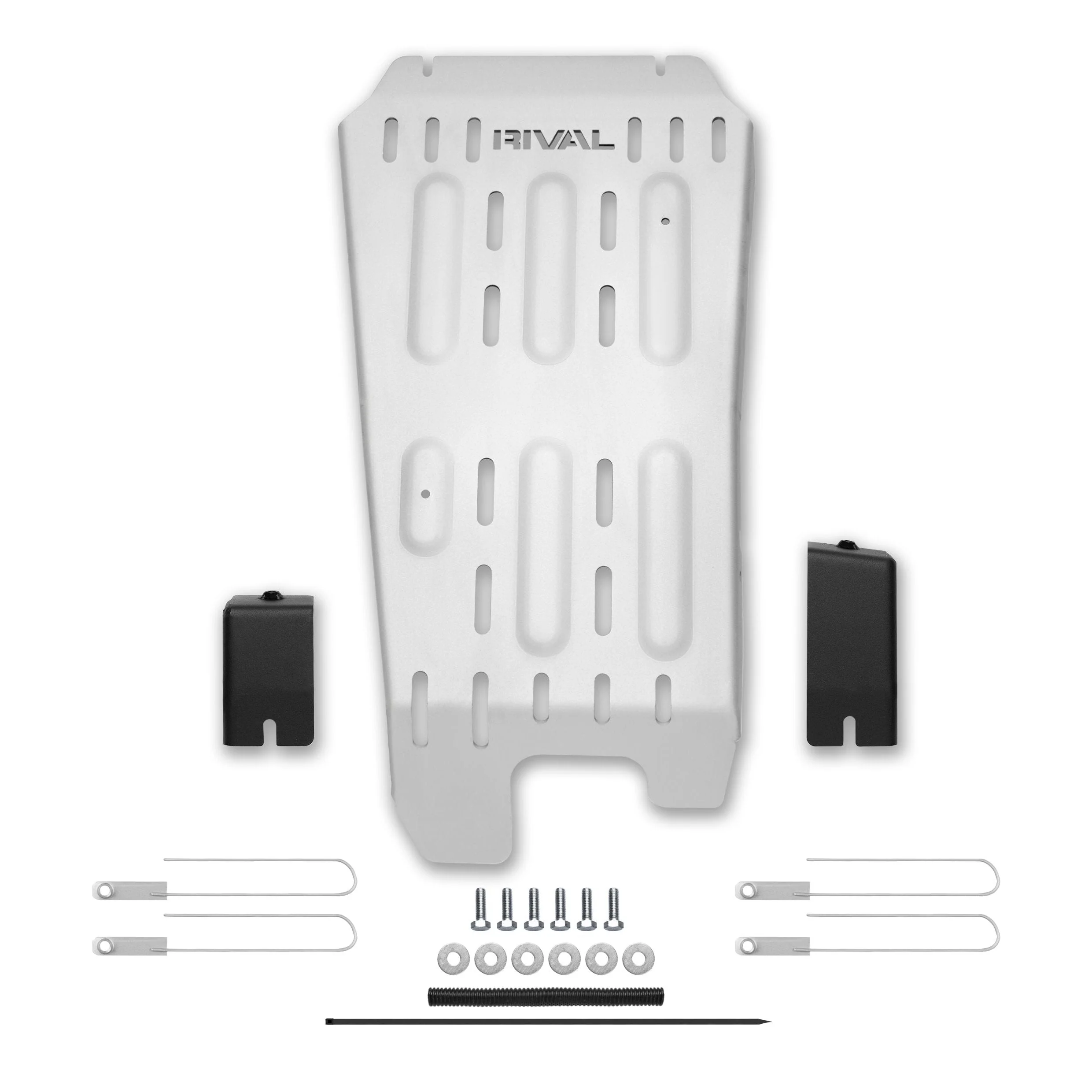 Rival 4x4 Skid Plate Ford Maverick Ecoboost & Hybrid (2022-2025) Catalytic Converter Aluminum Bolt-On
