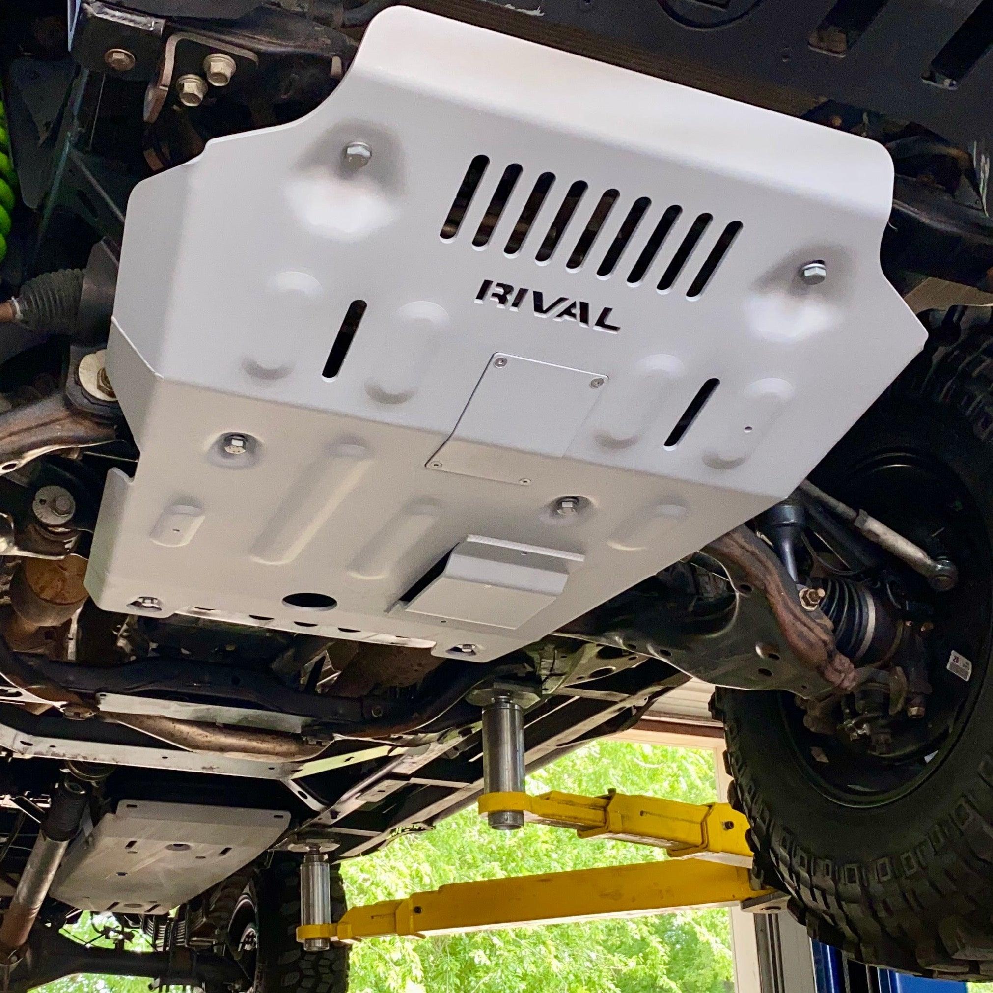 Rival 4x4 Engine Skid Plate Toyota Tacoma 4WD (2005-2023) Bolt On Easy Installation - 2333.9540.1.6 - Image 4