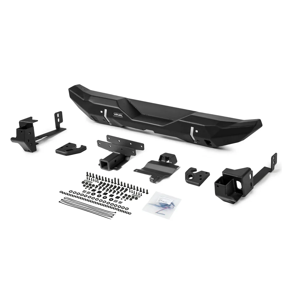 Rival 4x4 Stubby Rear Bumper Jeep Wrangler JL (2018-2026) Aluminum - 2D.2709.2-NL