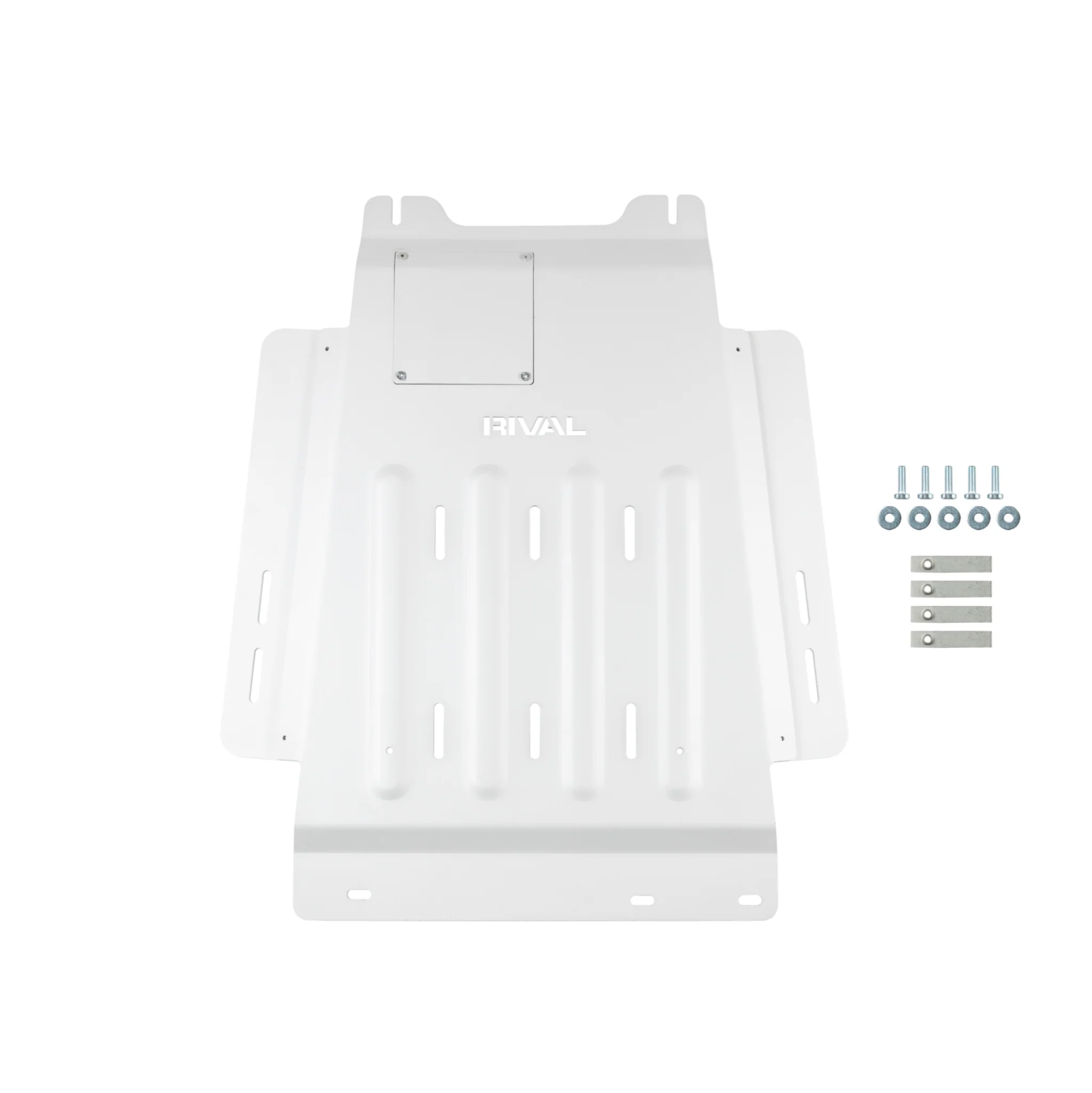 Rival 4x4 Skid Plate Ford F150 (2015-2026) Transmission & Catalytic Converter Aluminum Bolt-On - Image 3