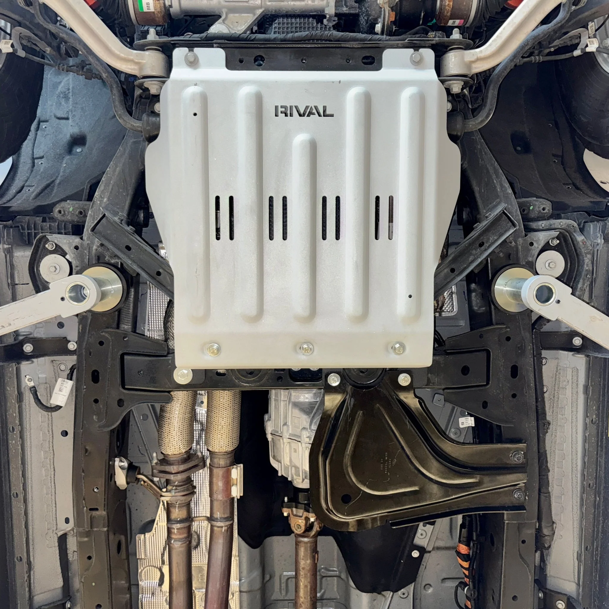Rival 4x4 Transmission Skid Plate Ford Bronco 2 Door & 4 Door (2021-2025) Bolt On Easy Installation - 2333.1898.1.6 - Image 3
