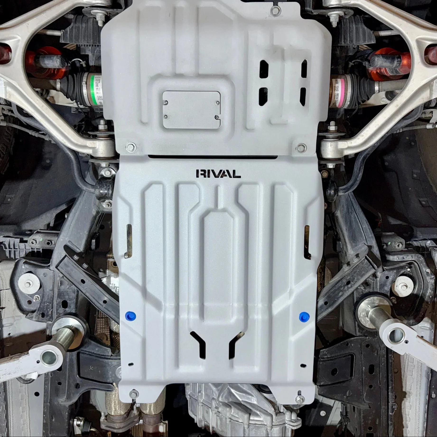 Rival 4x4 Transmission Skid Plate Ford Ranger & Ranger Raptor (2024-2026) No Drill Easy Install - 2333.1886.4.6 - Image 3
