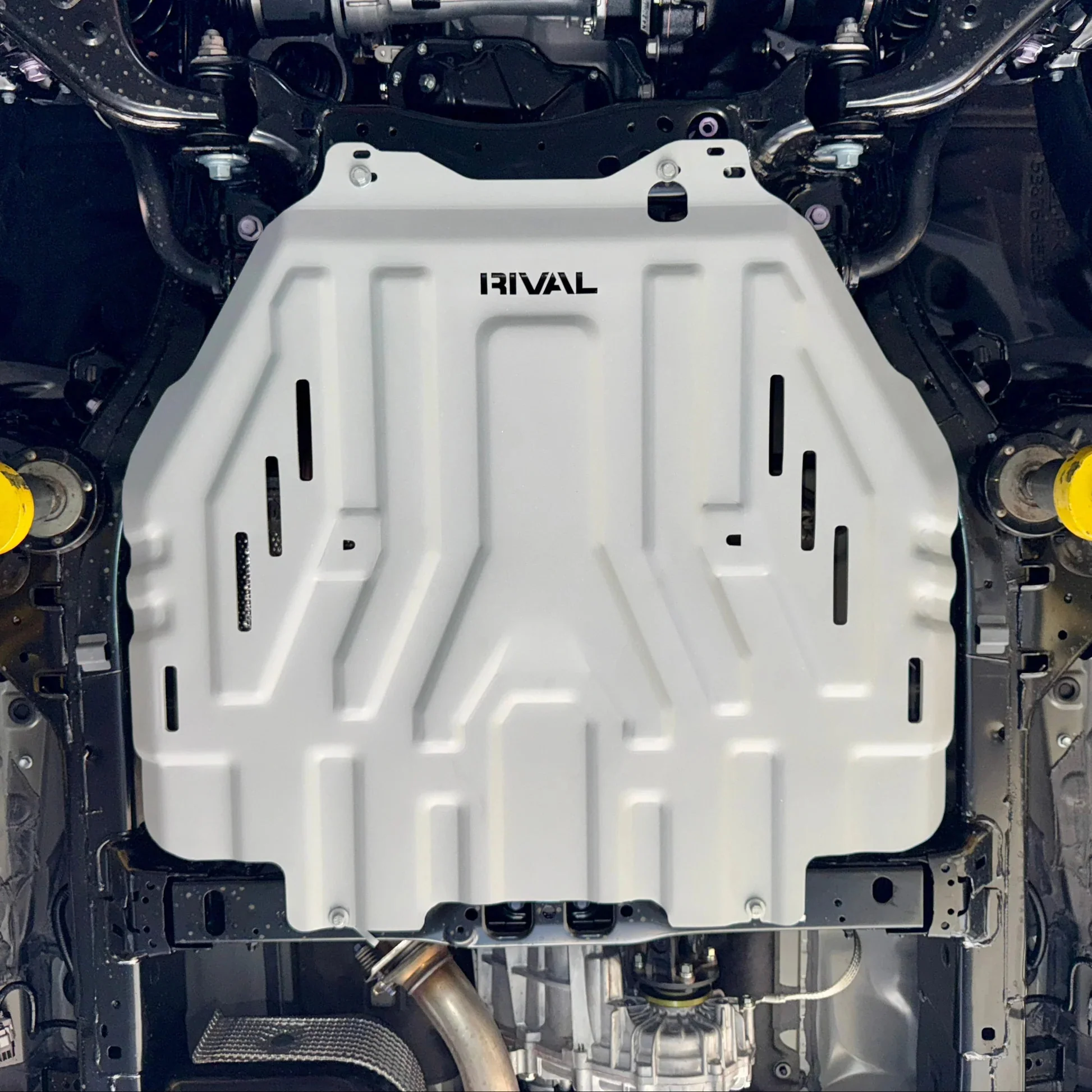 Rival 4x4 Skid Plate Toyota Land Cruiser Hybrid (2024-2026) Transmission & Catalytic Converter Aluminum Bolt-On - 2333.9569.3.6 - Image 2
