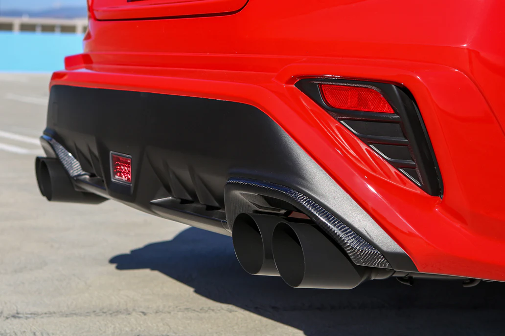 RMK Design Exhaust Finisher Subaru WRX VB (2022-2023) Carbon Fiber Finish - Image 7