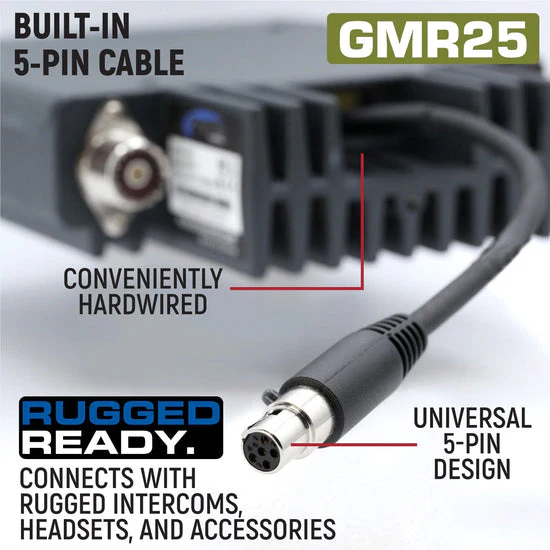 Rugged Radio Mobile Radio (GMRS) - Trail Ready w/ 10 Mile Radius - Image 10