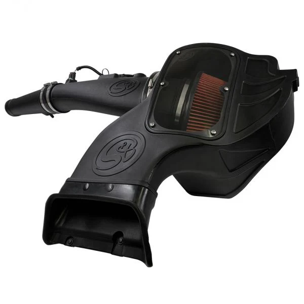 S&B Cold Air Intake Ford F150 Powerstroke (2018-2020) Cleanable Cotton or Dry Filter - Image 4
