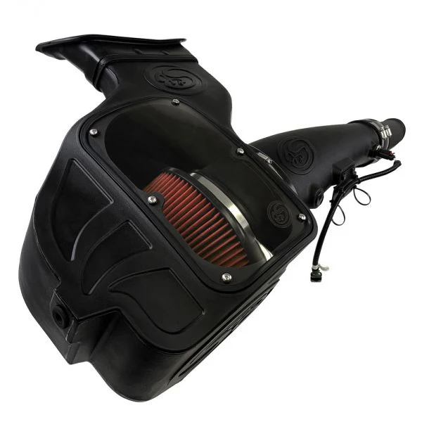 S&B Cold Air Intake Ford F150 Powerstroke (2018-2020) Cleanable Cotton or Dry Filter - Image 6